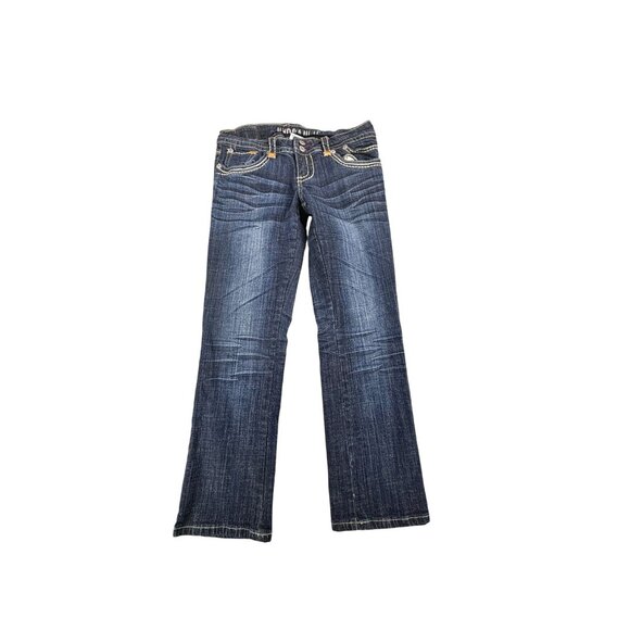 Hydraulic Medium Wash Bootcut Jeans Womens Size 7/8 Y2K Grunge - Picture 1 of 11